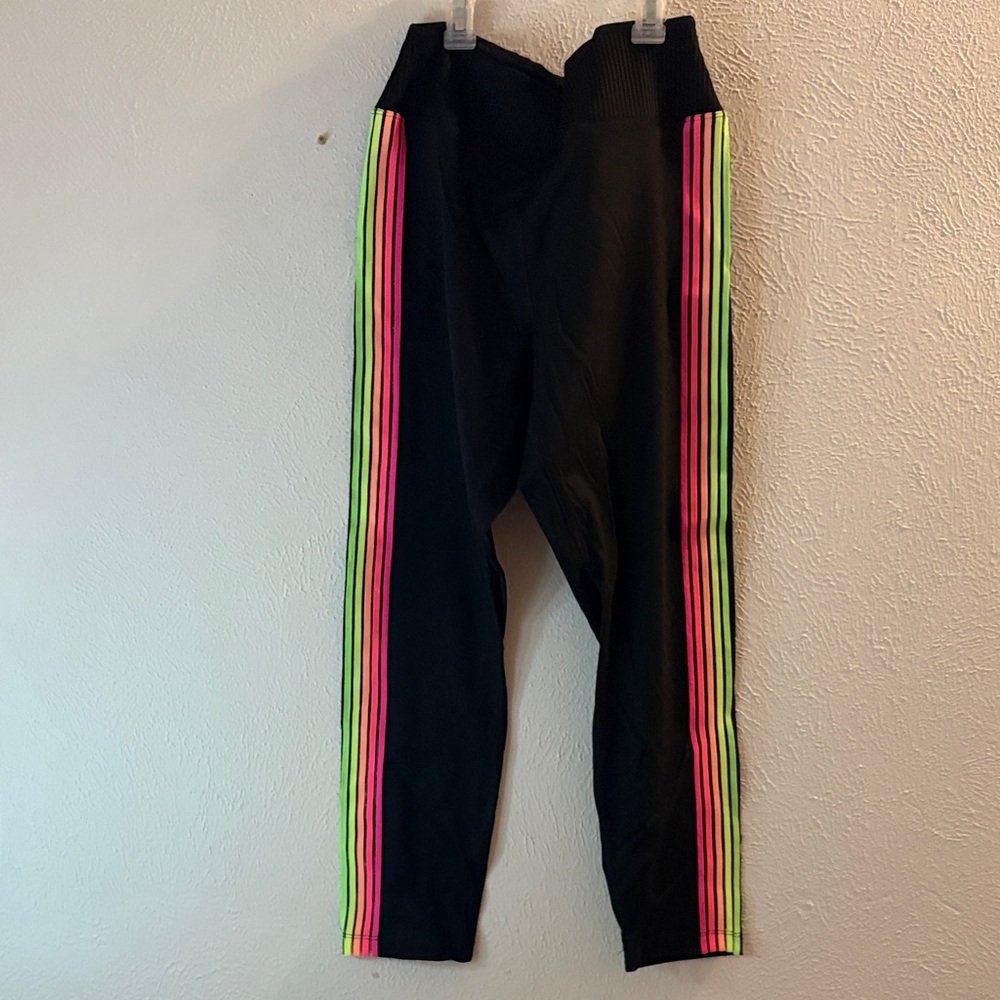 Victoria's Secret Kids Leggings with Bright Stripes
